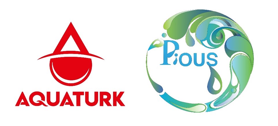 لوگوی دو شرکت پایس و آکوا ترک