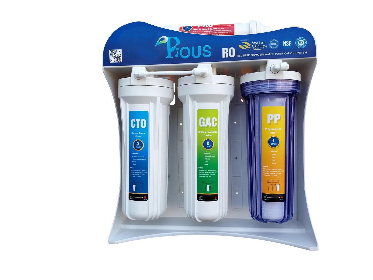 دستگاه تصفیه آب کارتریجی پایس استار