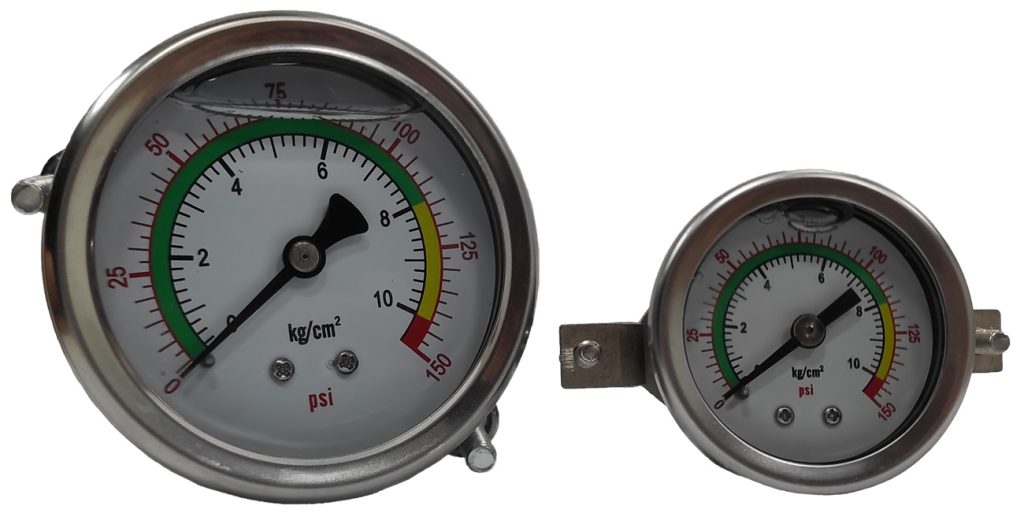 گیج یا فشارسنج دستگاه تصفیه آب تامینی امیدسپهر پاسارگاد